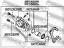 0474-CSLOWR FEBEST Направляющий болт, корпус скобы тормоза (фото 2)