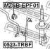0523-TRBF FEBEST Тяга / Стійка стабілізатора (фото 2)