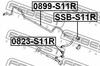 0823-S11R FEBEST Тяга / Стійка стабілізатора (фото 2)
