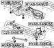 1225-SANCR FEBEST Рычаг независимой подвески колеса, подвеска колеса (фото 2)