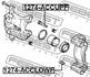 1274-ACCLOWF FEBEST Направляющий болт, корпус скобы тормоза (фото 2)