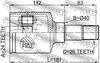 2111-TC7LH FEBEST Шарнир, приводной вал (фото 2)