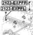 2123-EXPFL FEBEST Тяга / Стійка стабілізатора (фото 2)