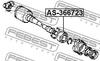 AS-366723 FEBEST Підвісний підшипник напіввісі Caldina 92-02 (фото 2)
