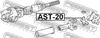 AST-20 FEBEST Хрестовина карданного валу 32x61/92 Febest AST20 оригінальна запчастина (фото 2)