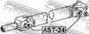 AST-24 FEBEST Хрестовина карданного валу 22.06x57.5 Highlander/Forester/Impreza 00- (фото 2)