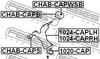 CHAB-CAPS FEBEST Подвеска, рычаг независимой подвески колеса (фото 2)