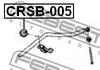 CRSB-005 FEBEST Втулка стабілізатора (фото 2)