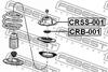 CRSS-001 FEBEST Опора амортизатора (фото 2)