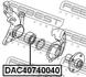 DAC40740040 FEBEST Підшипник колісний (фото 2)