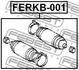 FERKB-001 FEBEST Пыльник, рулевое управление (фото 2)