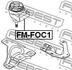 FM-FOC1 FEBEST Опора двигуна / КПП (фото 2)