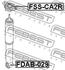 FSS-CA2R FEBEST Опора амортизатора (фото 2)