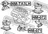 HM-071 FEBEST Опора двигуна / КПП (фото 2)