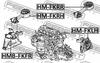 HM-FKRR FEBEST Подушка двигуна задня HONDA CIVIC (вир-во FEBEST) (фото 2)