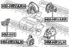 HM-HRVALH FEBEST Подвеска, двигатель (фото 2)
