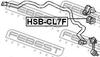 HSB-CL7F FEBEST Втулка стабілізатора (фото 2)