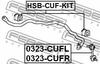 HSB-CUF-KIT FEBEST Втулка стабілізатора (фото 2)