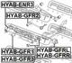 HYAB-GFR3 FEBEST Сайлентблок підвіски (фото 2)