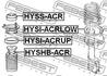 HYSS-ACR FEBEST Опора заднього амортизатора Febest HYSSACR оригінальна запчастина (фото 2)