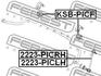 KSB-PICF FEBEST Втулка стабілізатора (фото 2)