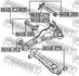 MAB-080 FEBEST Сайлентблок важеля Nissan FX 35/Lancer 95-08 (фото 2)