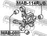 MAB-114RUB FEBEST Сайлентблок підвіски (фото 2)