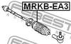MRKB-EA3 FEBEST Пильовик рульової рейки (фото 2)