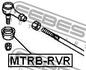 MTRB-RVR FEBEST Пильник наконечника рульової тяги Lancer 00-09 (фото 2)