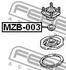 MZB-003 FEBEST Підшипник опори амортизатора (фото 2)