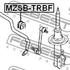 MZSB-TRBF FEBEST Втулка стабілізатора FEBEST MZSB-TRBF (фото 2)