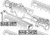 NAB-241Z FEBEST Сайлентблок підвіски (фото 2)