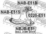 NAB-E51S FEBEST Подвеска, рычаг независимой подвески колеса (фото 2)