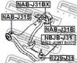 NAB-J31BX FEBEST Подвеска, рычаг независимой подвески колеса (фото 2)