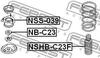 NB-C23 FEBEST Підшипник опори амортизатора (фото 2)