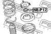 NB-P12 FEBEST Подшипник качения, опора стойки амортизатора (фото 2)