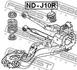 ND-J10R FEBEST Відбійник амортизатора (фото 2)