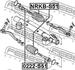 NRKB-S51 FEBEST Пильник рульової рейки Murano 02-07 (фото 2)