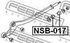 NSB-017 FEBEST Подвеска, рычаг независимой подвески колеса (фото 2)
