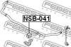 NSB-041 FEBEST Втулка стабілізатора (фото 2)