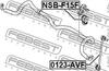 NSB-F15F FEBEST Опора, стабилизатор (фото 2)