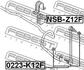 NSB-Z12F FEBEST Втулка стабілізатора переднього (Вир-во FEBEST) (фото 2)