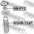 NSHB-Y34F FEBEST Пильовик амортизатора (фото 2)