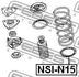 NSI-N15 FEBEST Прокладка пружини підвіски (фото 2)