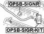 OPSB-SIGR-KIT FEBEST РМК тяги стабілізатора (фото 2)