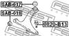SAB-018 FEBEST Подвеска, рычаг независимой подвески колеса (фото 2)