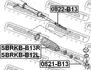SBRKB-B12L FEBEST Пильник рульової рейки Impreza 00-07 (фото 2)