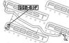 SSB-B9F FEBEST Втулка стабілізатора пер. Tribeca W10 04-14 (фото 2)