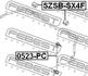 SZSB-SX4F FEBEST Втулка стабілізатора пер. Suzuki SX 4 06- (фото 2)