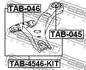 TAB-045 FEBEST Подвеска, рычаг независимой подвески колеса (фото 2)